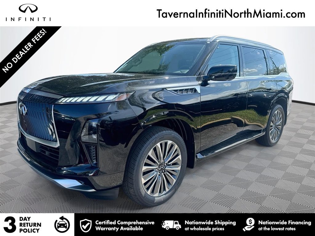 New 2027 INFINITI QX80 Luxe w/ Cargo Package