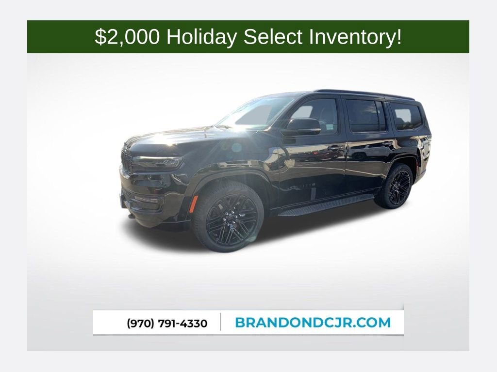 New 2025 Jeep Wagoneer Series II w/ Premium Group I