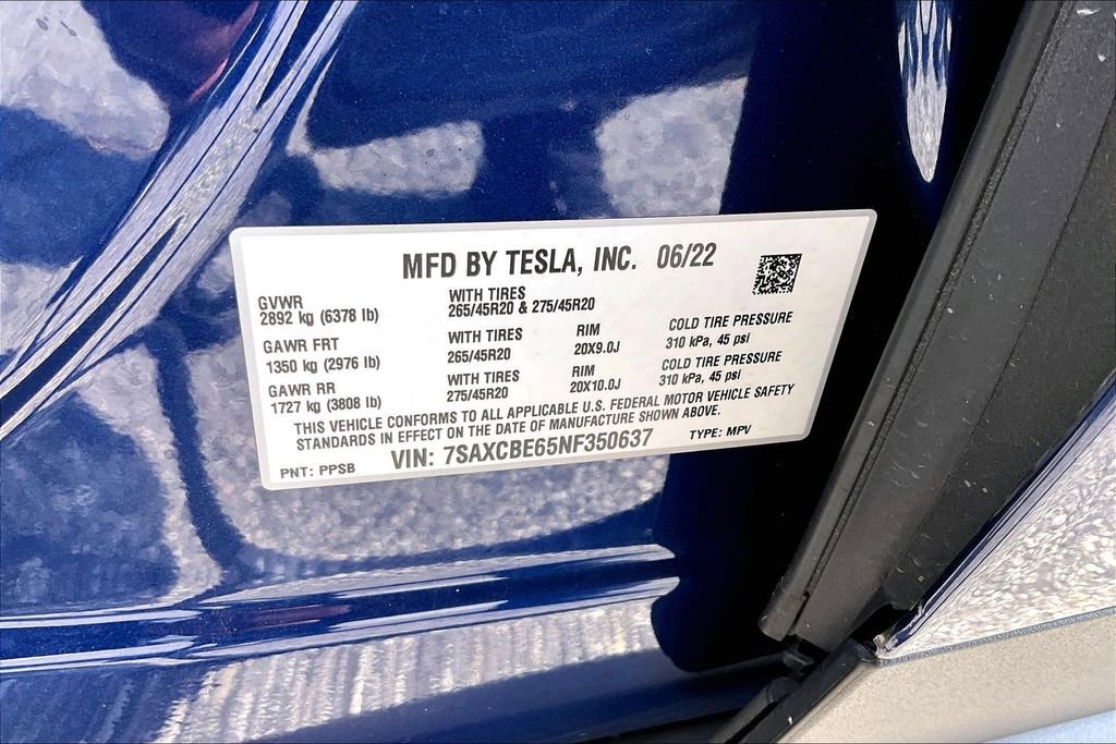 Used 2022 Tesla Model X Plaid AWD/4WD image 32