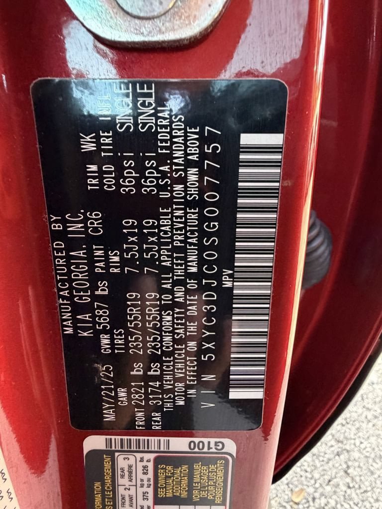Certified 2025 Kia EV6 Light w/ Light LR Technology Package AWD/4WD image 32