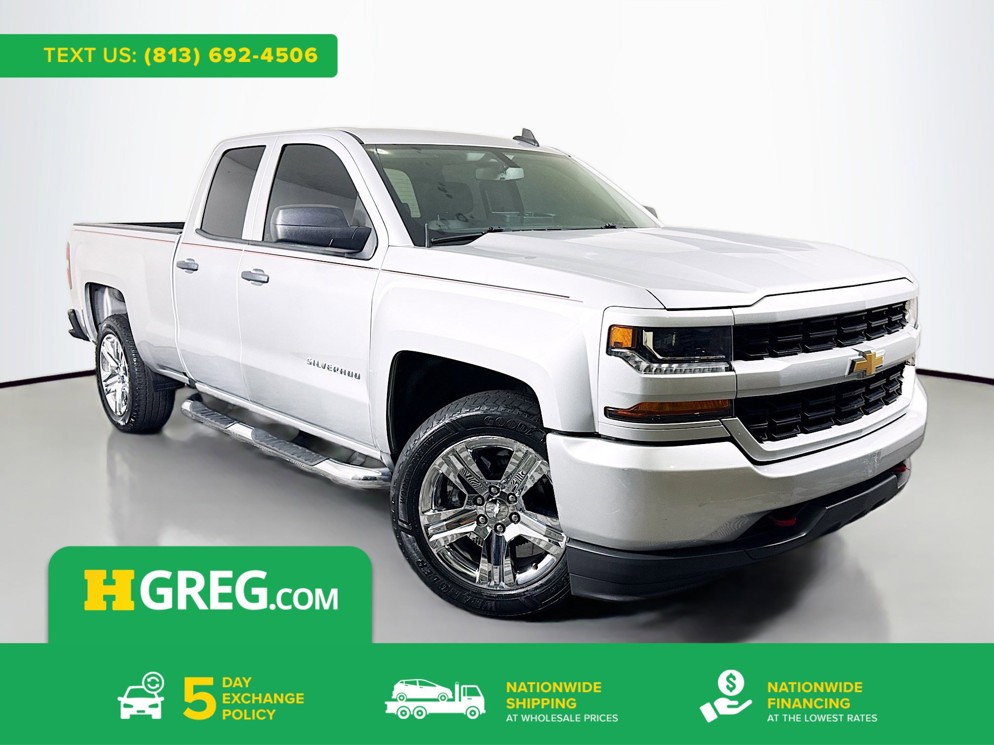 Used 2018 Chevrolet Silverado 1500 Custom w/ Custom Value Package