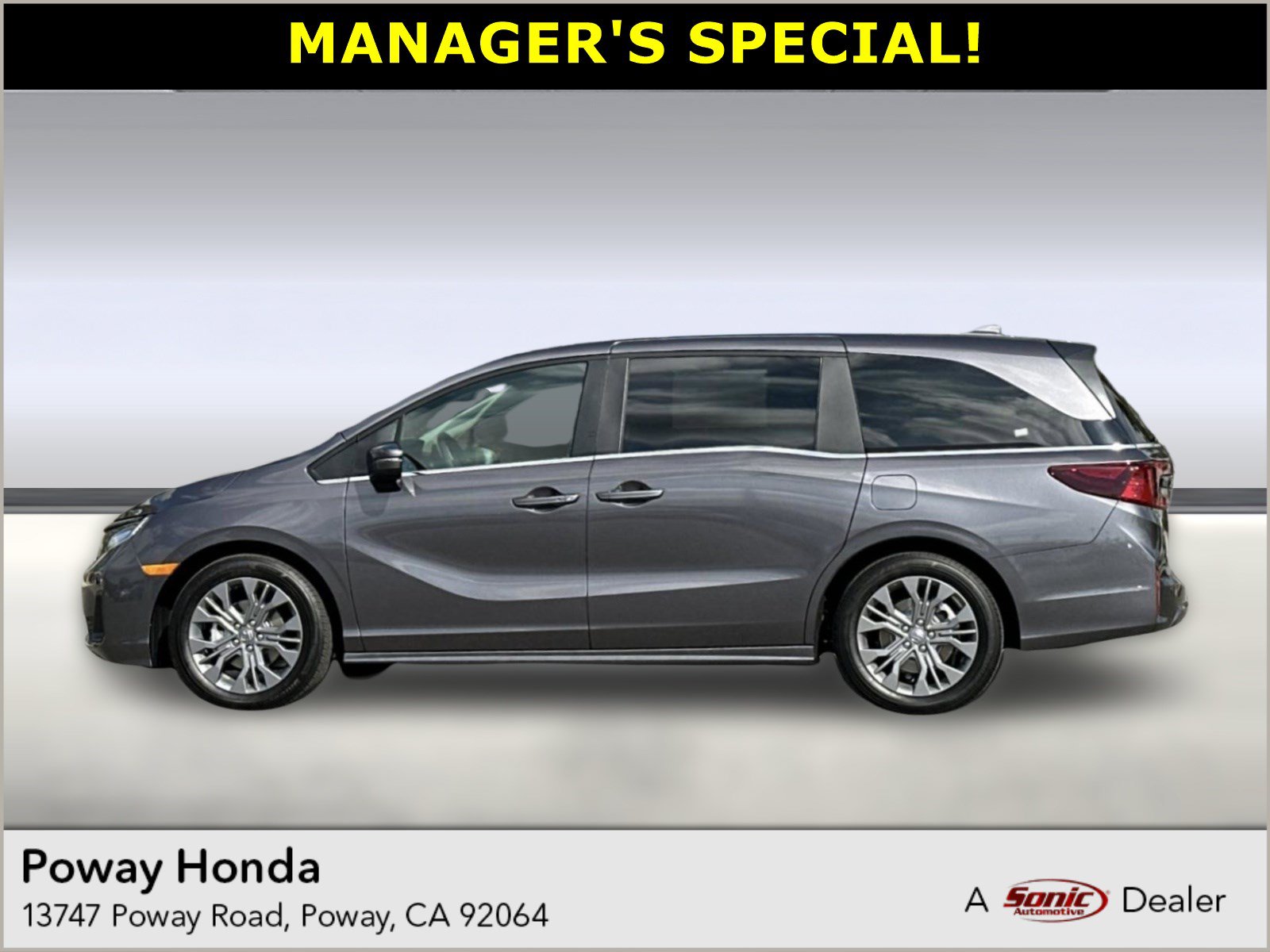 New 2026 Honda Odyssey Touring image 1