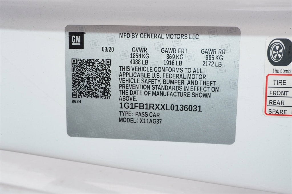 Used 2020 Chevrolet Camaro LS image 28