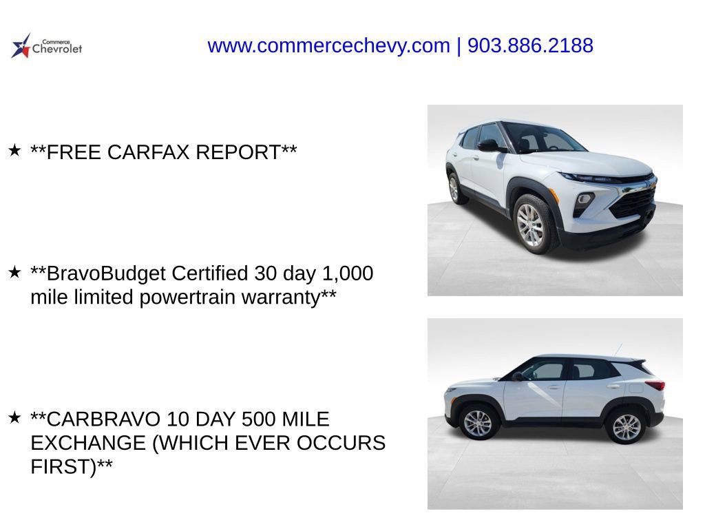 Used 2024 Chevrolet TrailBlazer LS w/ LS Confidence Package image 4