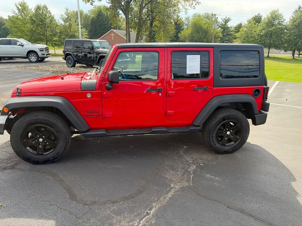 Used 2017 Jeep Wrangler Unlimited Sport w/ Quick Order Package 24S AWD/4WD image 11