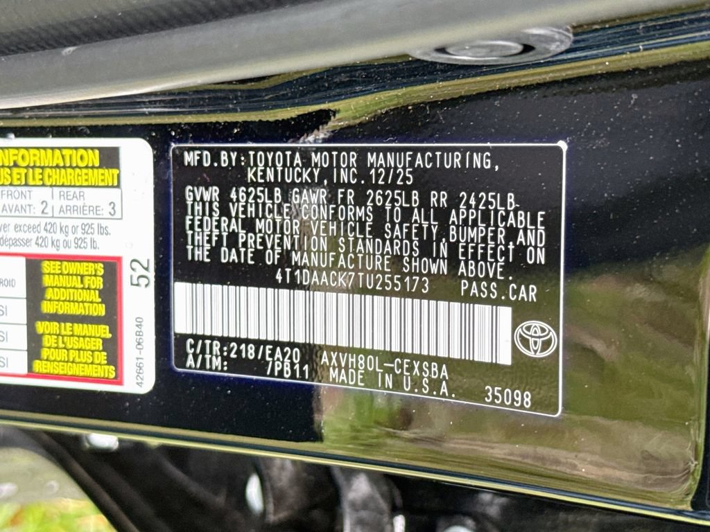 Used 2026 Toyota Camry SE FWD image 35