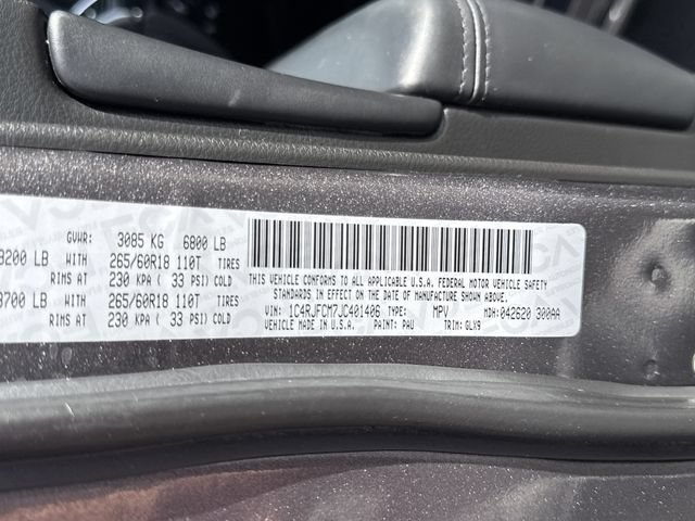 Used 2018 Jeep Grand Cherokee Overland AWD/4WD image 33