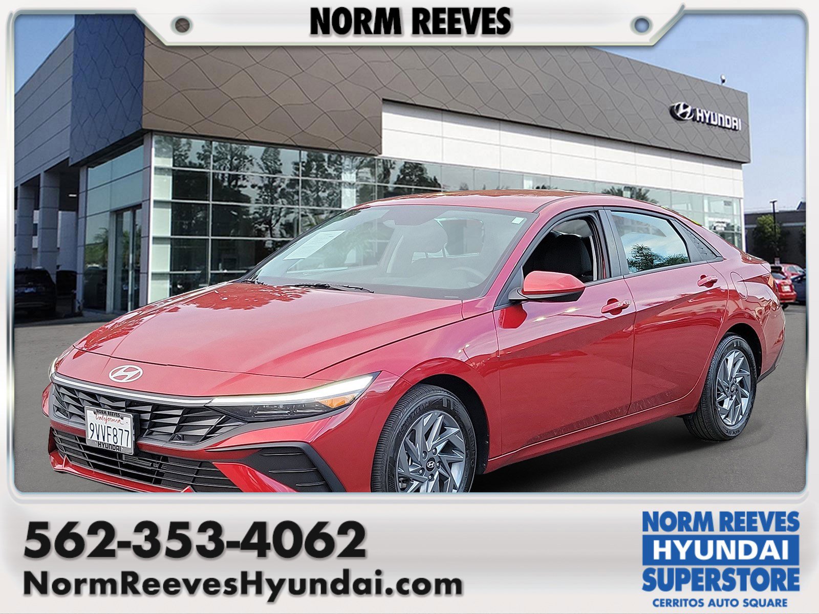 Certified 2025 Hyundai Elantra Blue image 1