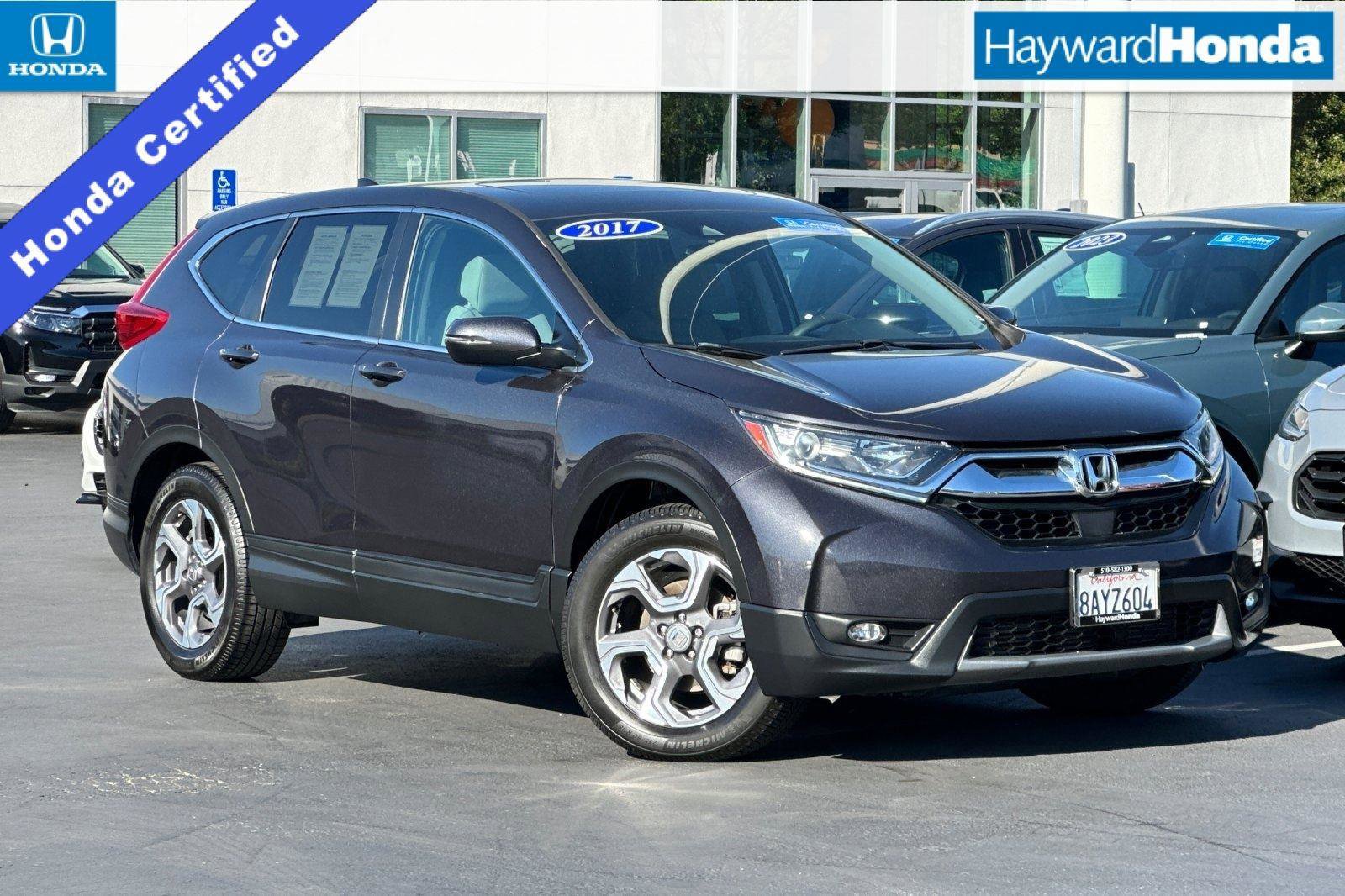 Certified 2017 Honda CR-V EX