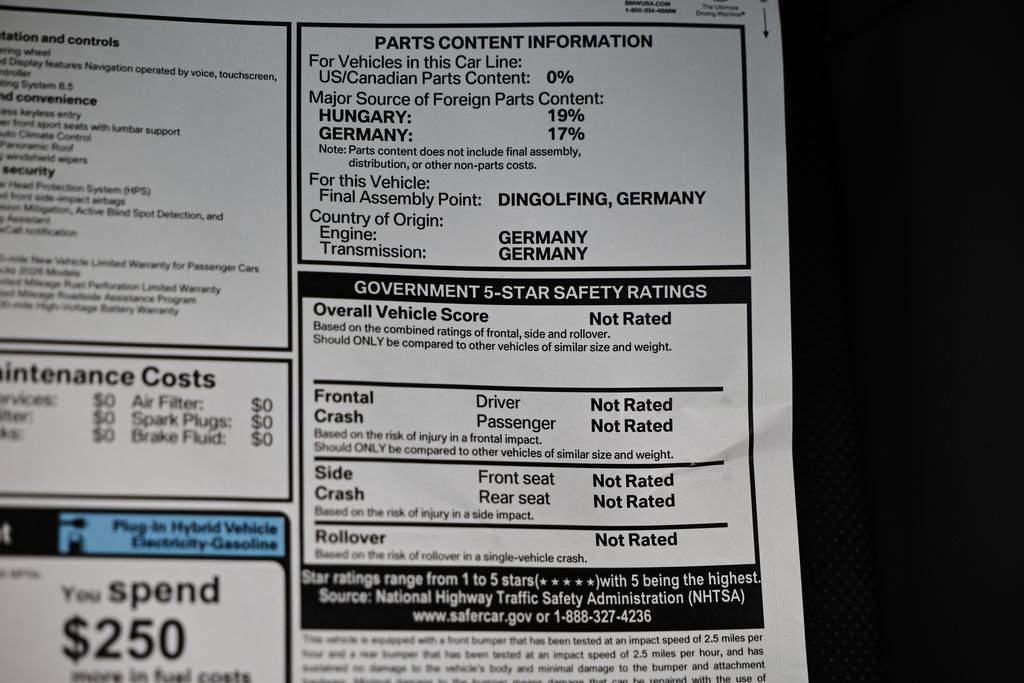 New 2026 BMW 550e xDrive w/ Executive Package AWD/4WD image 26