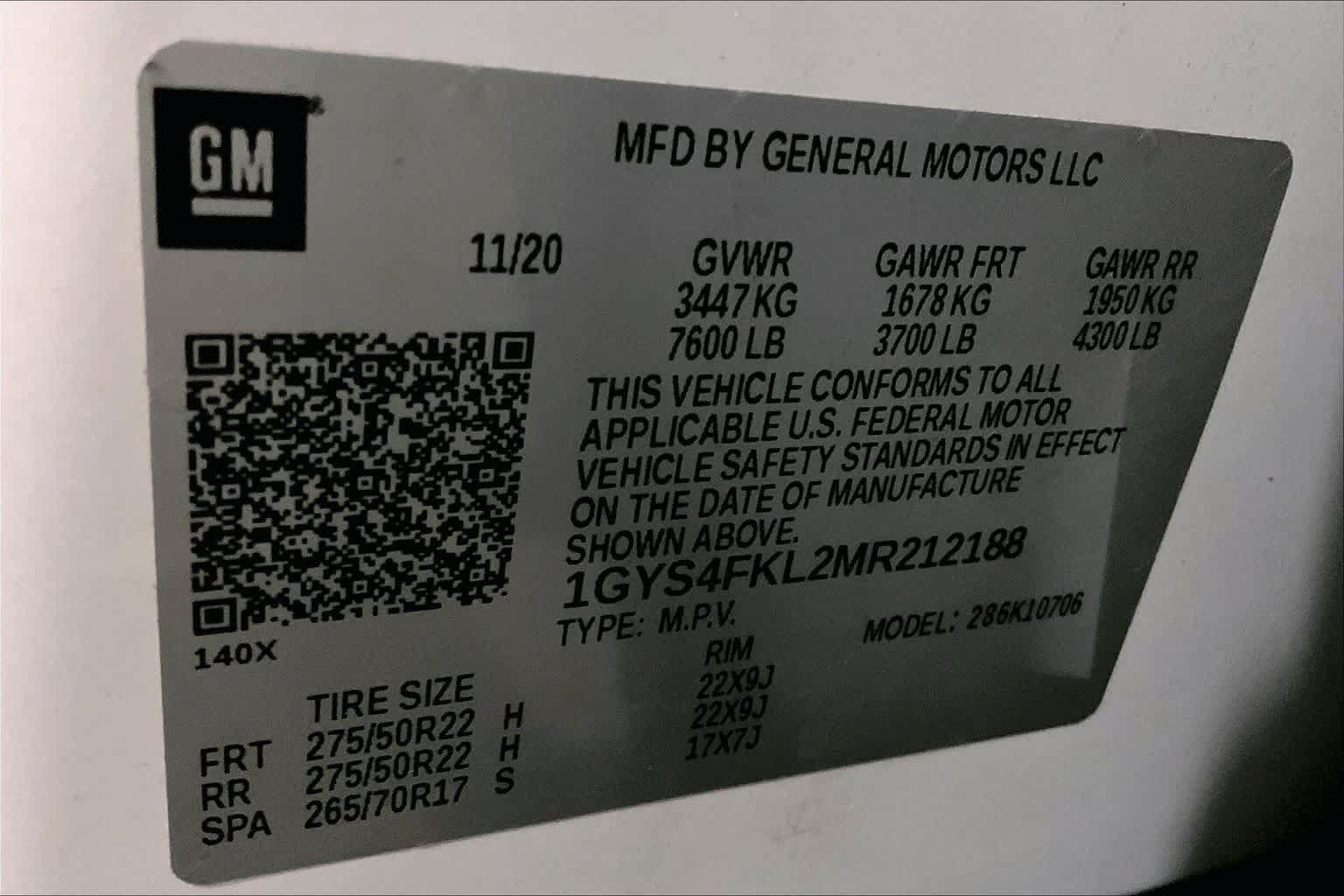 Used 2021 Cadillac Escalade Sport w/ Driver Assist Tech Package AWD/4WD image 33