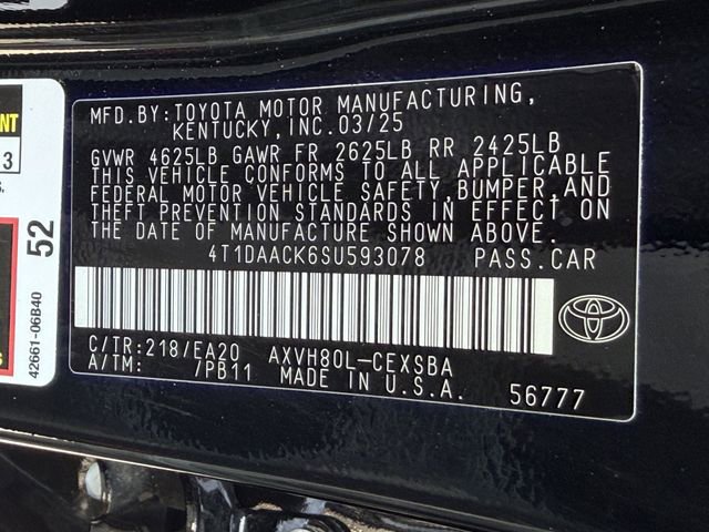 Certified 2025 Toyota Camry SE w/ Convenience Package FWD image 31