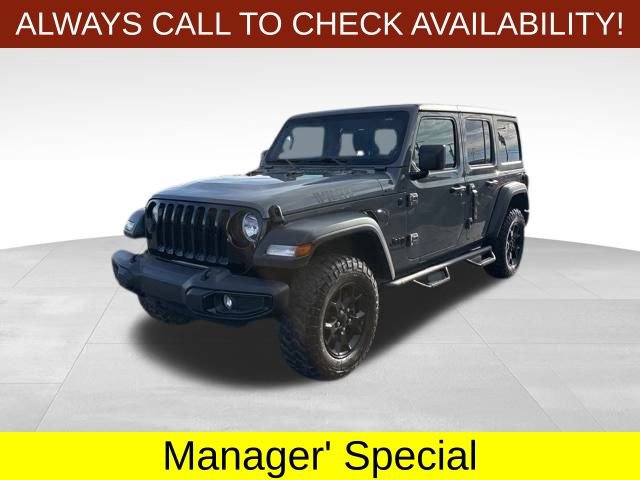 Used 2021 Jeep Wrangler Unlimited Sport image 3