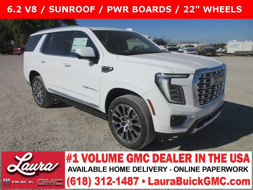 New 2026 GMC Yukon Denali w/ Sun & Power Step Package