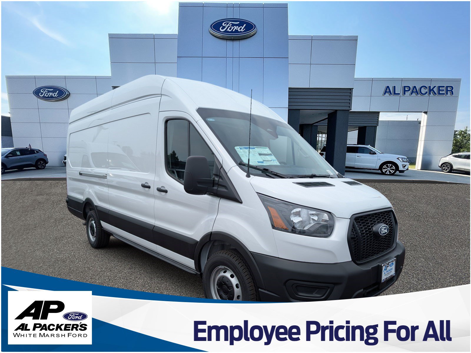New 2026 Ford Transit 350 148 High Roof Extended w/ Load Area Protection Package
