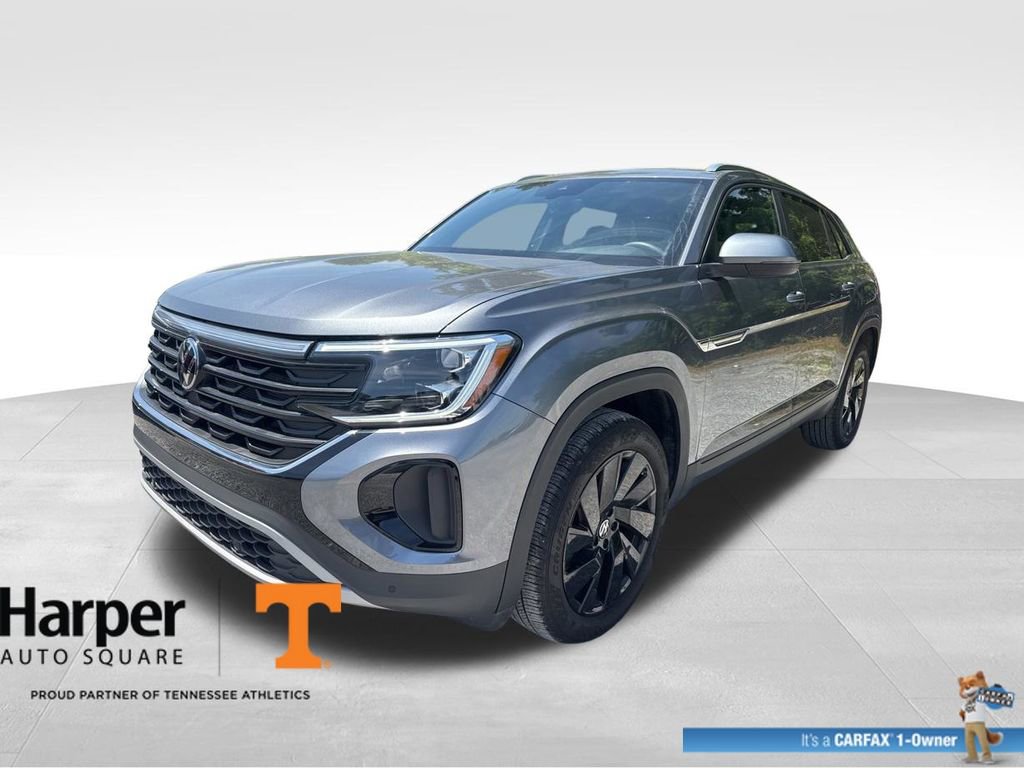 Used 2024 Volkswagen Atlas Cross Sport SE w/ Panoramic Sunroof Package FWD image 1