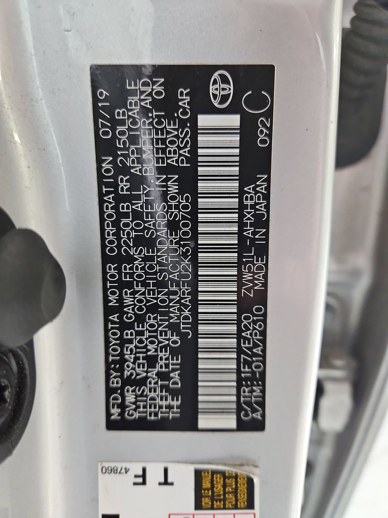 Used 2019 Toyota Prius XLE w/ Premium Convenience Package FWD image 29