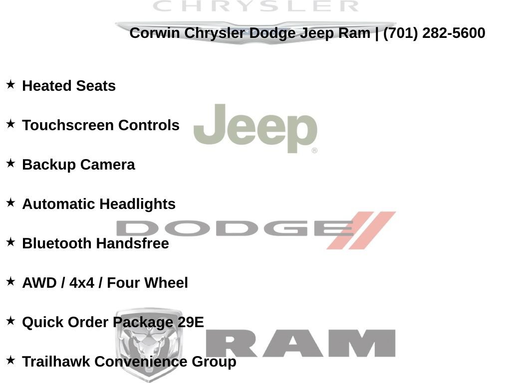 Used 2023 Jeep Compass Trailhawk w/ Trailhawk Convenience Group AWD/4WD image 8