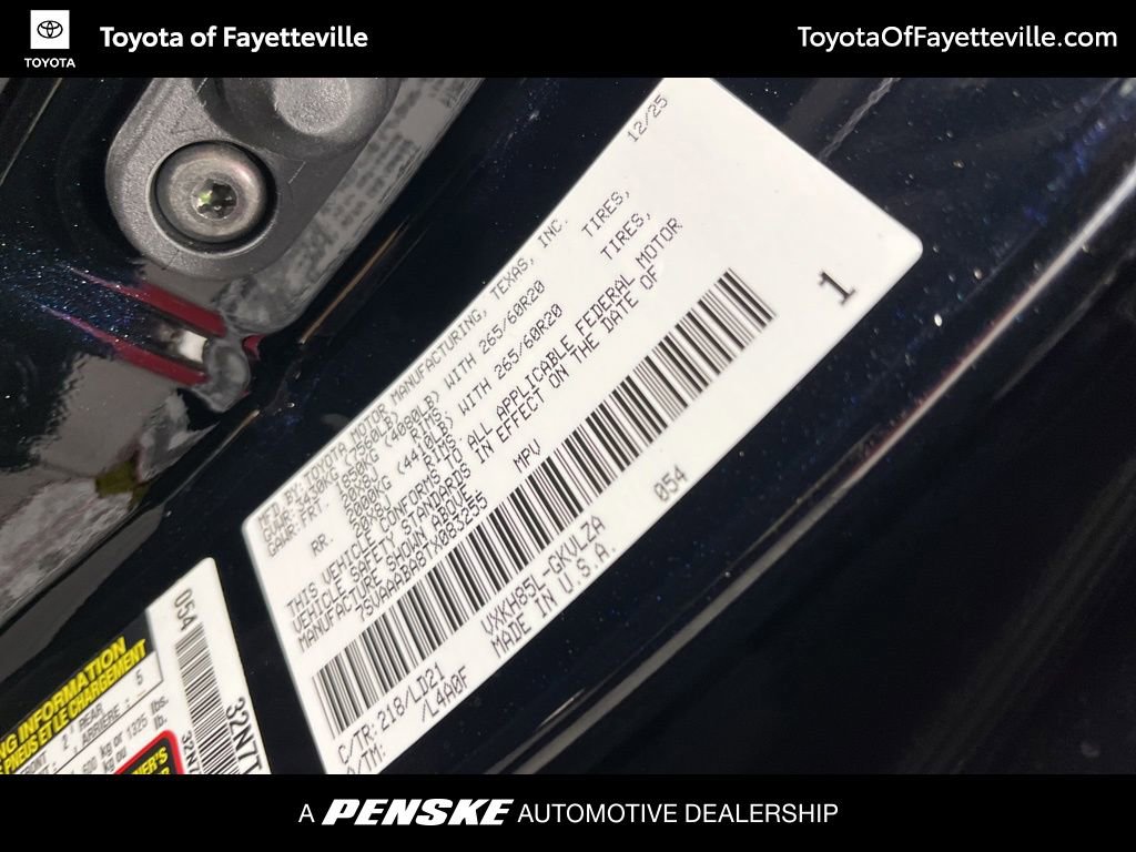 New 2026 Toyota Sequoia Limited image 24