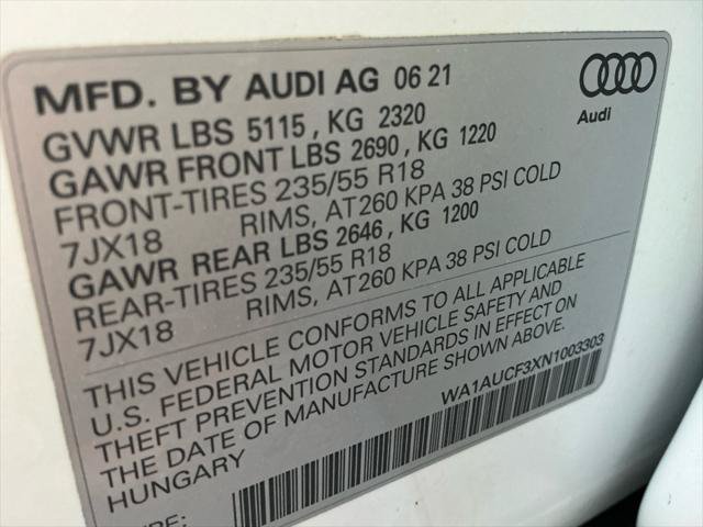 Used 2022 Audi Q3 2.0T Premium AWD/4WD image 38