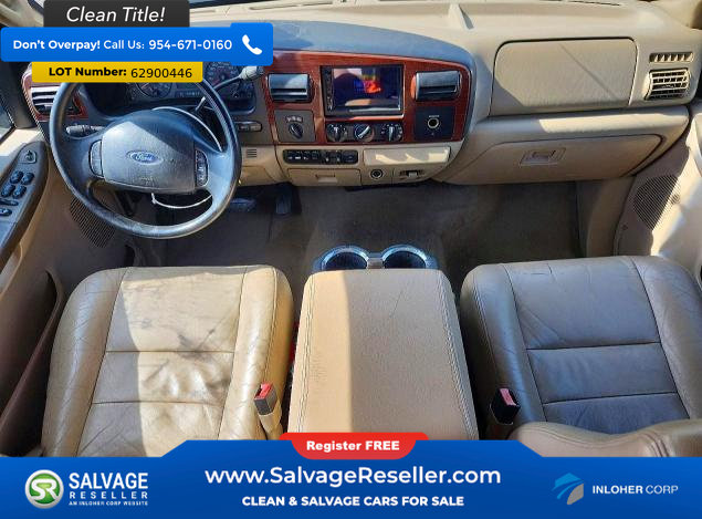 Used 2005 Ford F250 4x4 Crew Cab Super Duty image 11