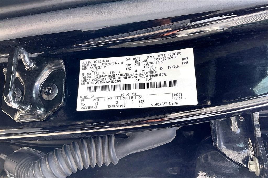 Used 2019 Ford F150 XL w/ Equipment Group 101A Mid AWD/4WD image 16