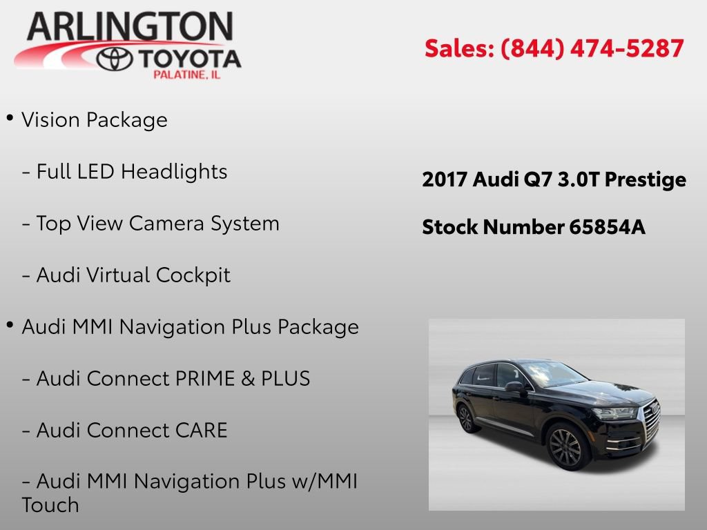 Used 2017 Audi Q7 3.0T Prestige AWD/4WD image 2