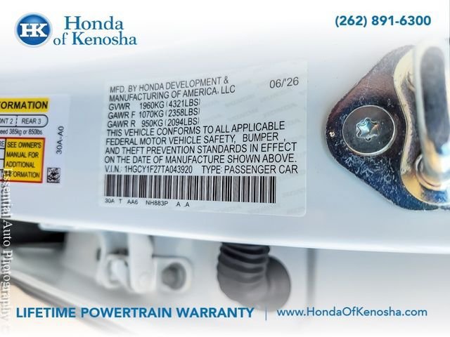 New 2026 Honda Accord LX image 15
