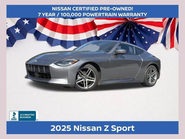 Certified 2025 Nissan Z Sport w/ Floor Mat Package RWD image 1