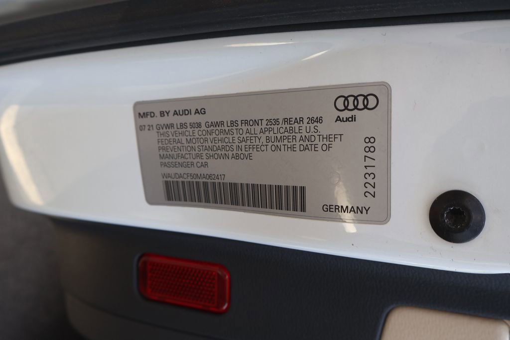 Used 2021 Audi A5 2.0T Premium image 50
