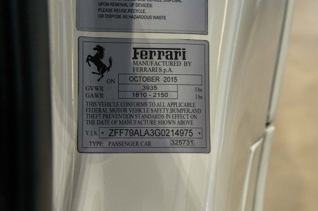 Used 2016 Ferrari 488 GTB - FACTORY TWO TONE PAINT - CAR image 30