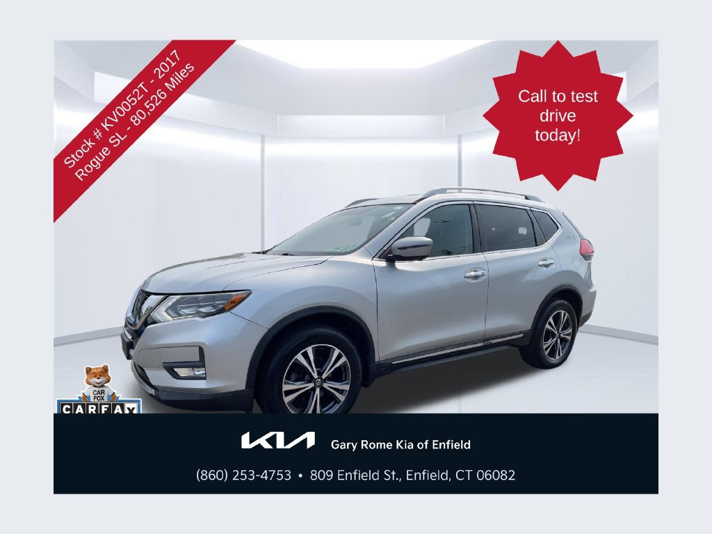 Used 2017 Nissan Rogue SL w/ SL Premium Package