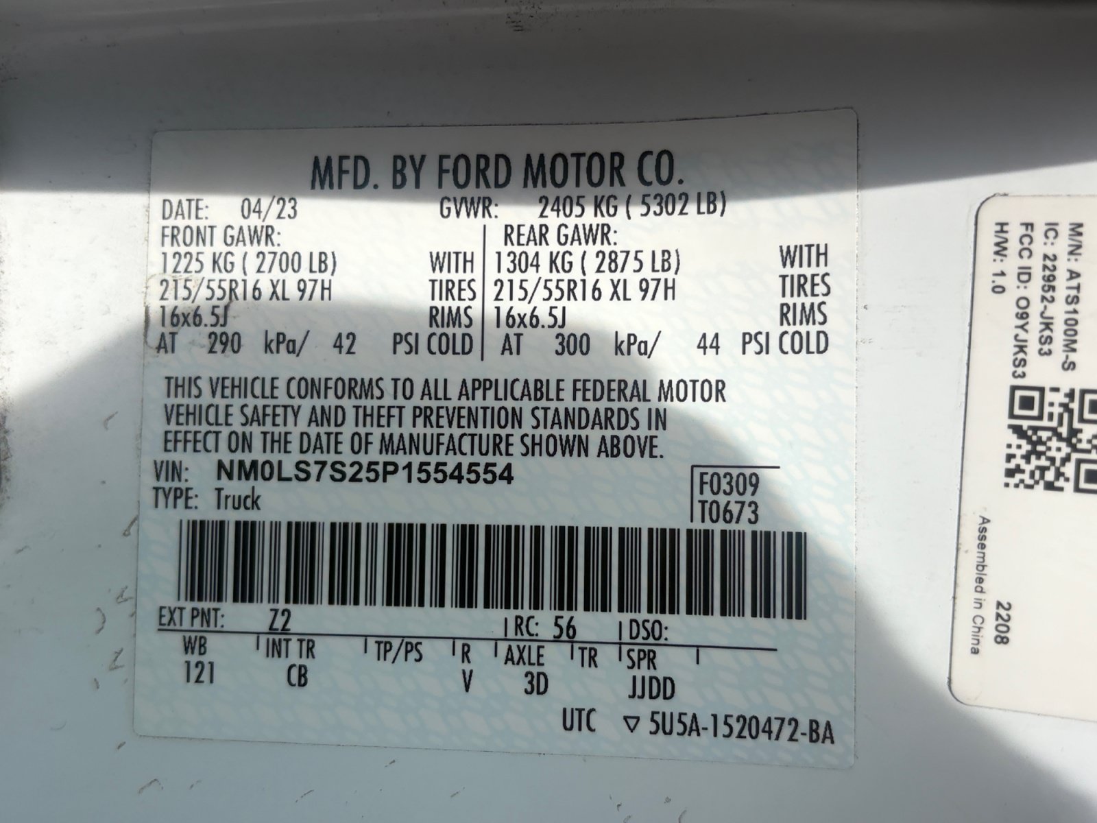 Used 2023 Ford Transit Connect XL FWD image 34