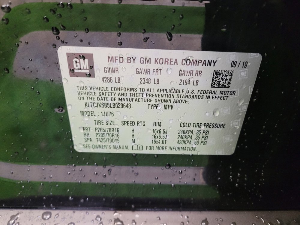 Used 2020 Chevrolet Trax LS w/ Tint and Cruise Package image 33