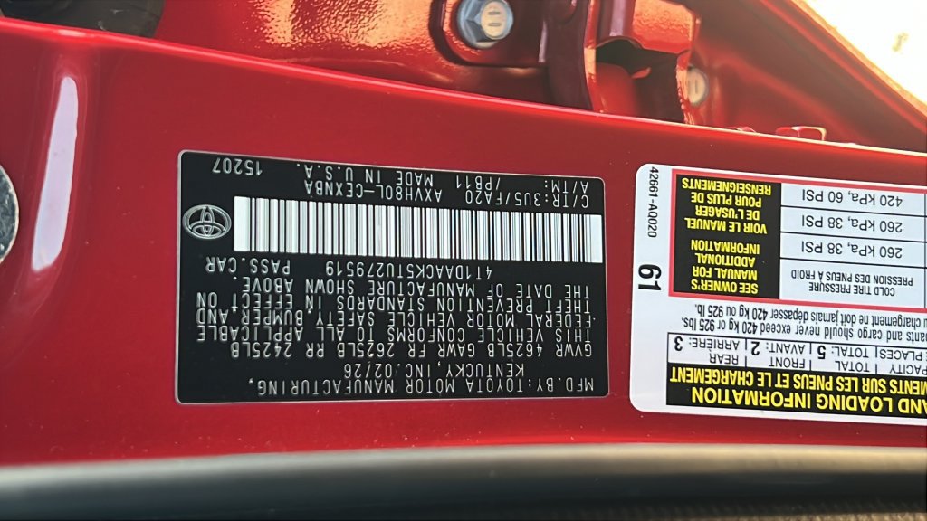 Used 2026 Toyota Camry LE FWD image 23
