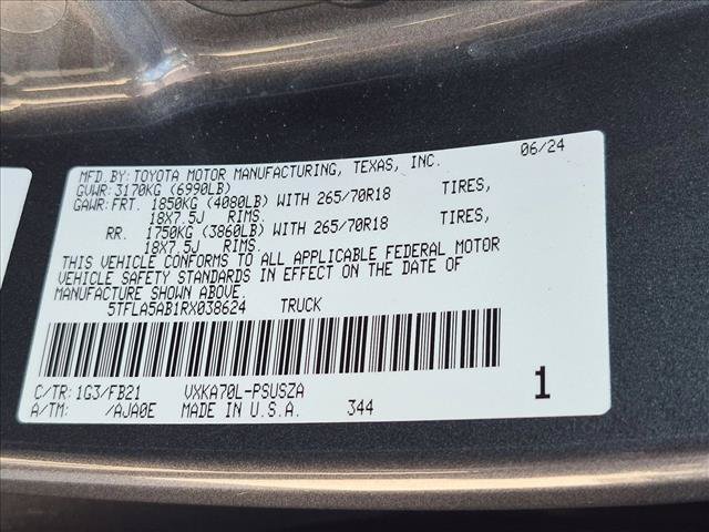 Used 2024 Toyota Tundra SR5 w/ SR5 Convenience Package RWD image 22
