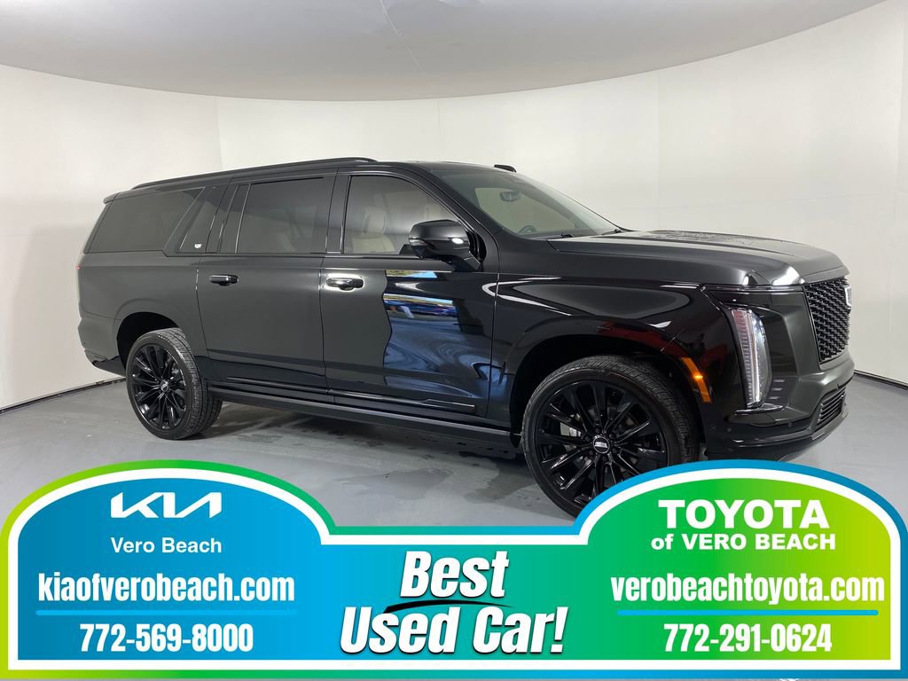 Used 2025 Cadillac Escalade ESV Sport Platinum w/ LPO, ONYX Package image 1