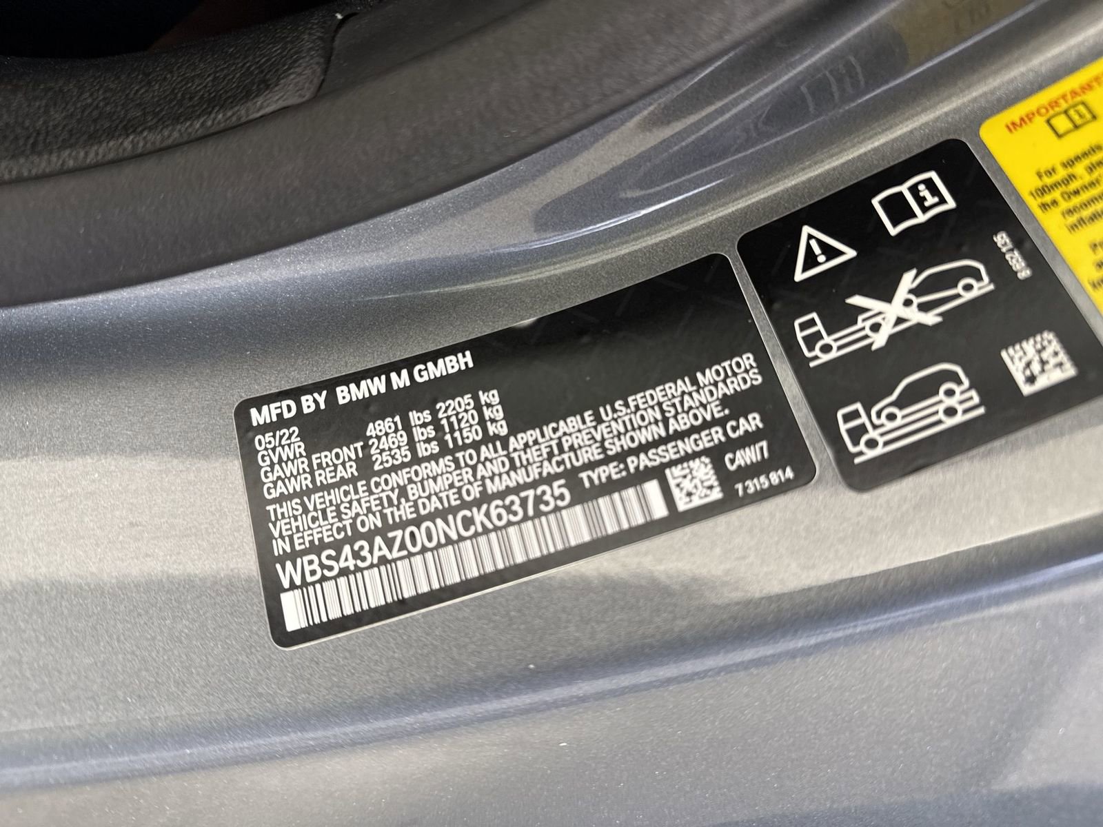 Used 2022 BMW M4 xDrive Competition w/ Executive Package image 37