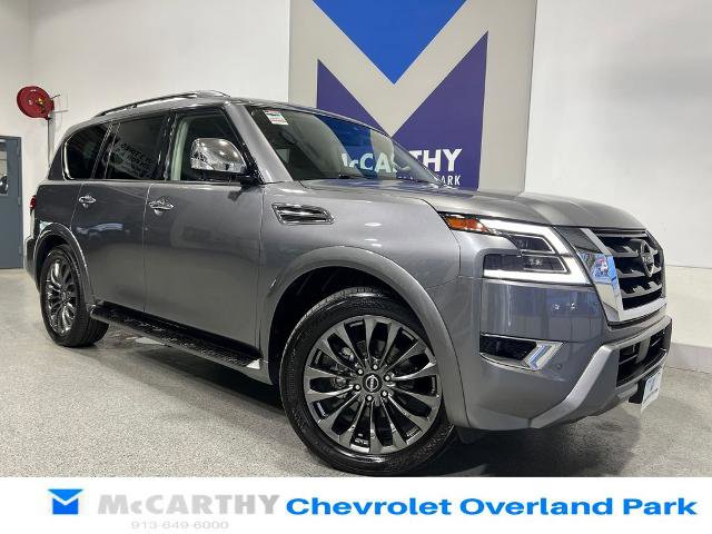 Used 2023 Nissan Armada Platinum w/ Captain's Chairs Package AWD/4WD image 1