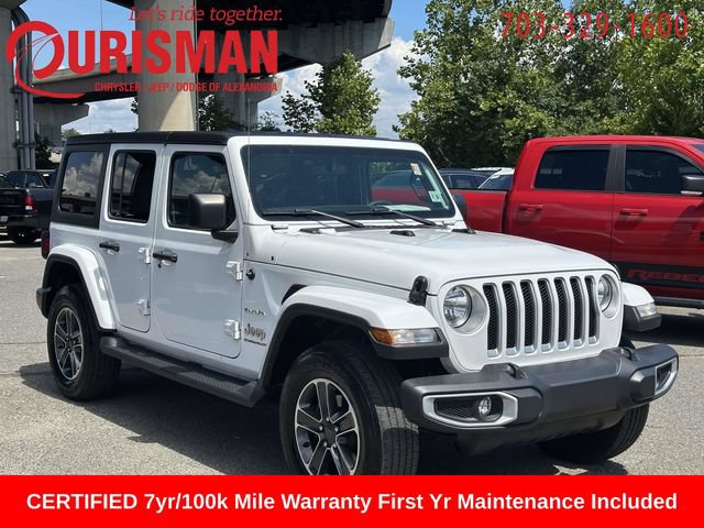 Certified 2023 Jeep Wrangler Unlimited Sahara AWD/4WD image 1