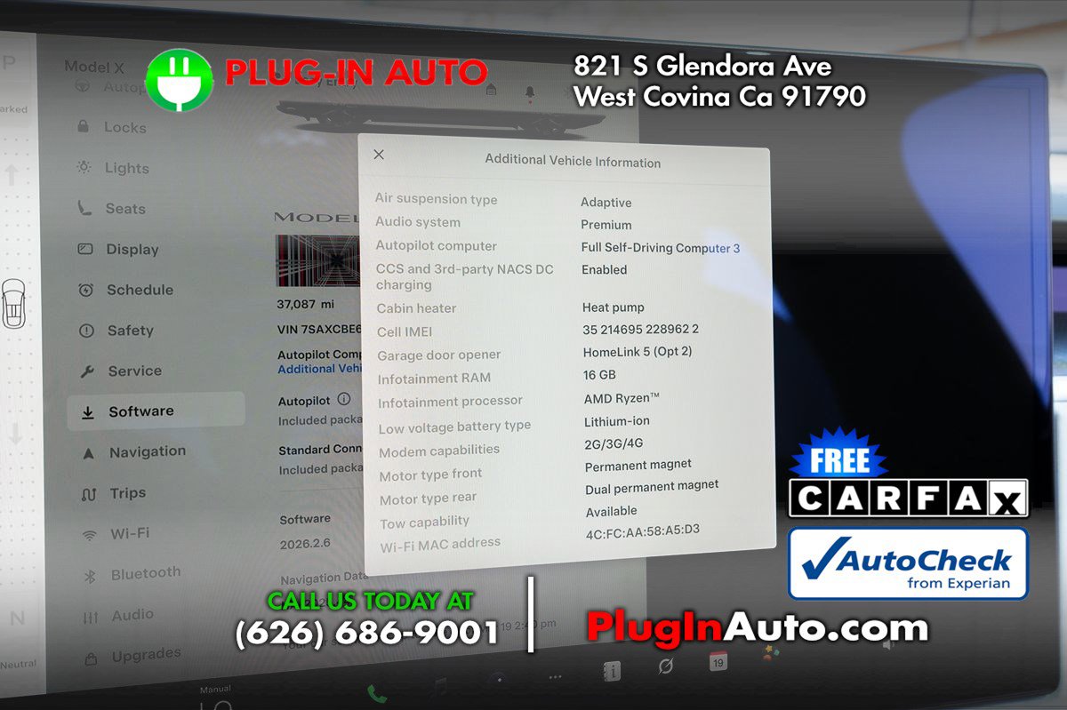 Used 2022 Tesla Model X Plaid AWD/4WD image 35