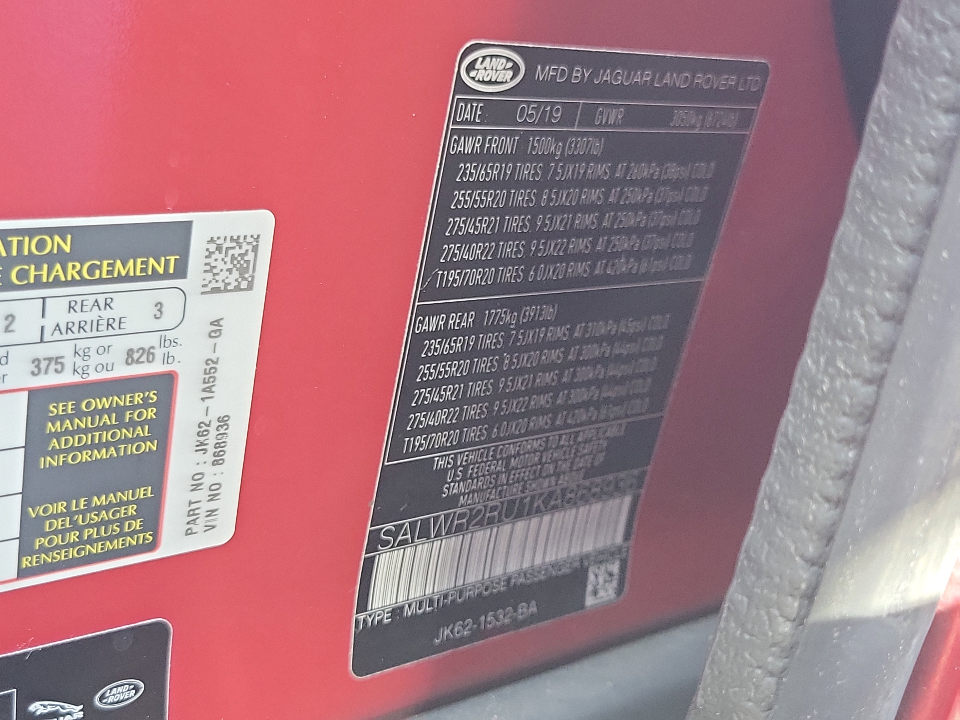 Used 2019 Land Rover Range Rover Sport HSE image 33