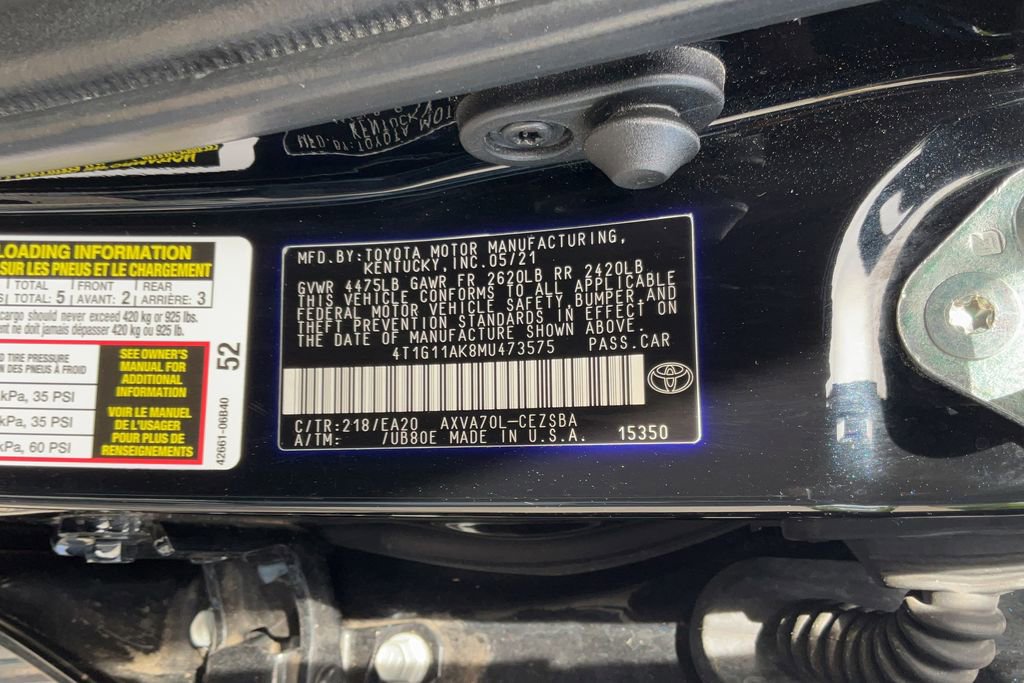 Used 2021 Toyota Camry SE FWD image 25
