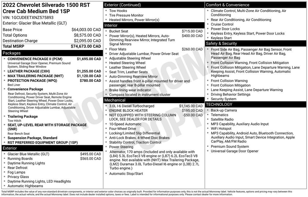 Used 2022 Chevrolet Silverado 1500 RST w/ Convenience Package II AWD/4WD image 2