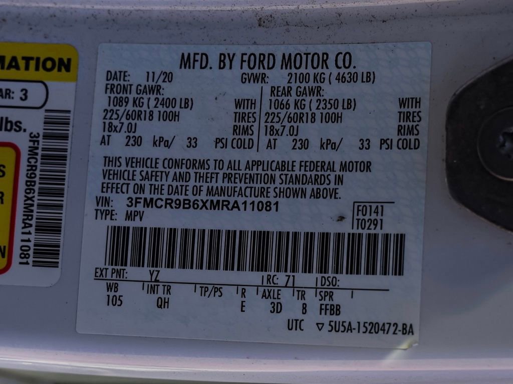 Used 2021 Ford Bronco Sport Big Bend image 33