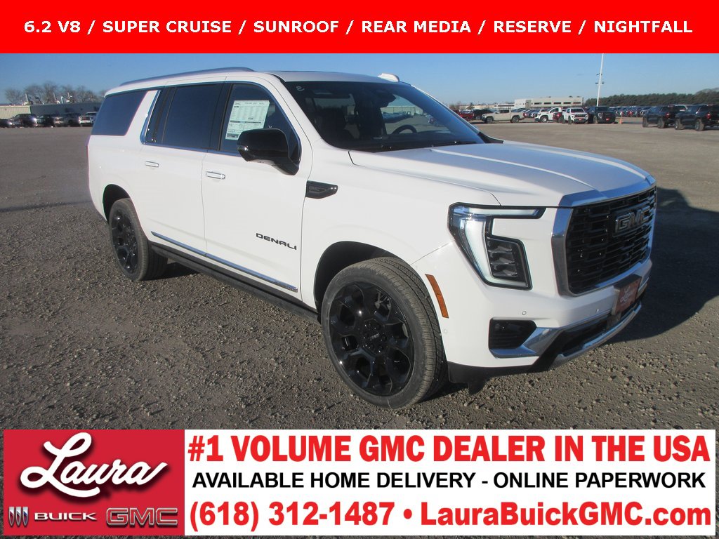 New 2026 GMC Yukon XL Denali w/ Denali Reserve Package