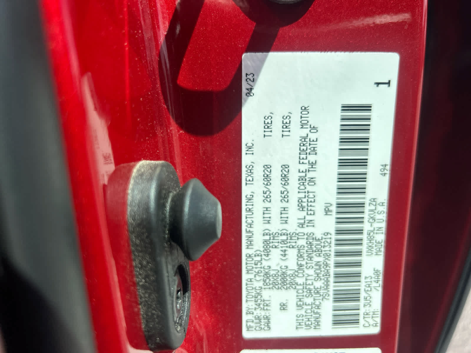 Used 2023 Toyota Sequoia Limited AWD/4WD image 19