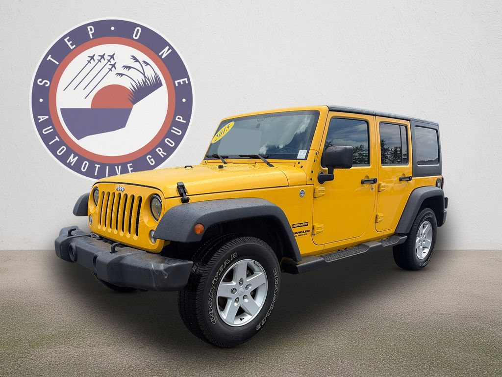 Used 2015 Jeep Wrangler Unlimited Sport w/ Quick Order Package 24S AWD/4WD image 2