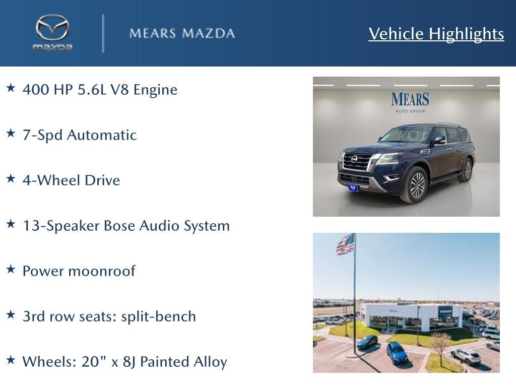 Used 2024 Nissan Armada SL image 2