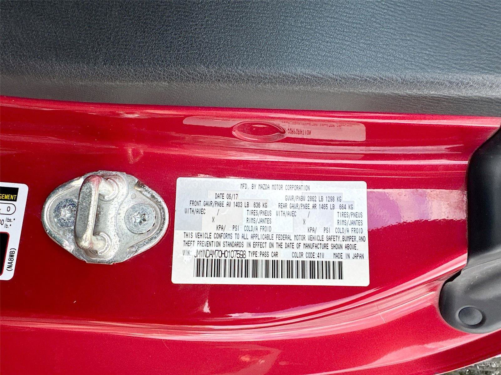 Used 2017 MAZDA MX-5 Miata RF Grand Touring image 26